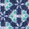 Navy/Mint Linked Flower