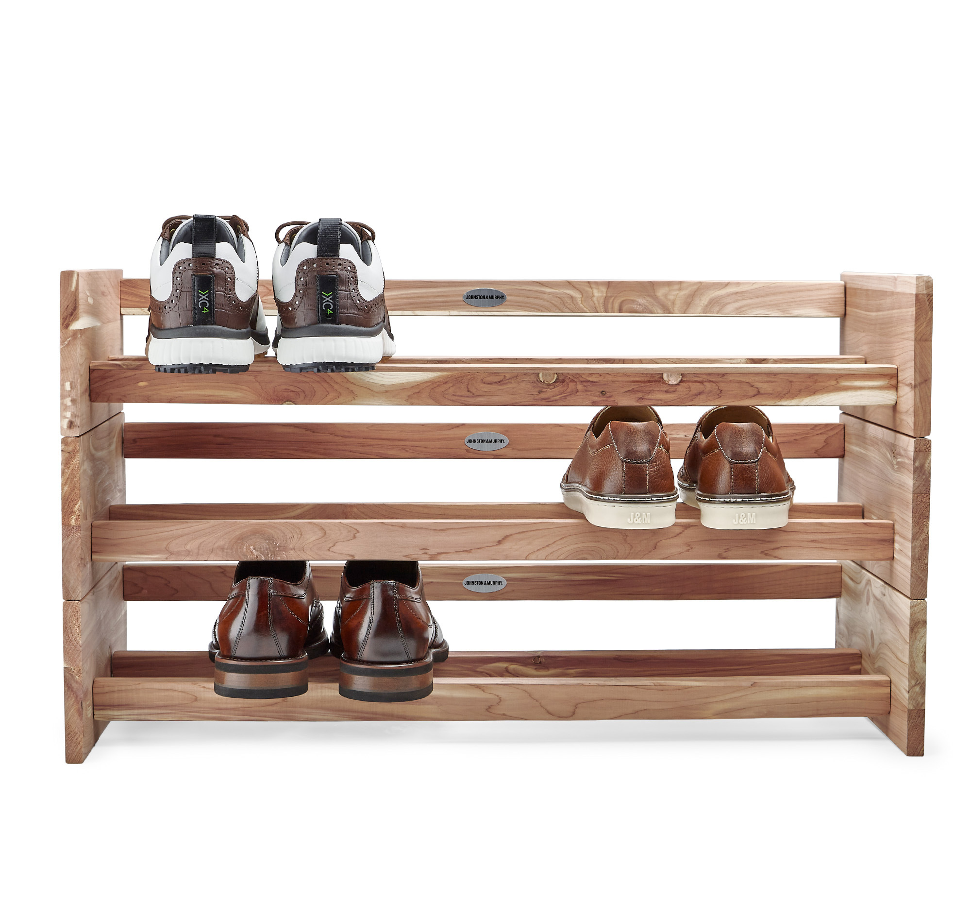 Johnston and murphy shoe rack discount