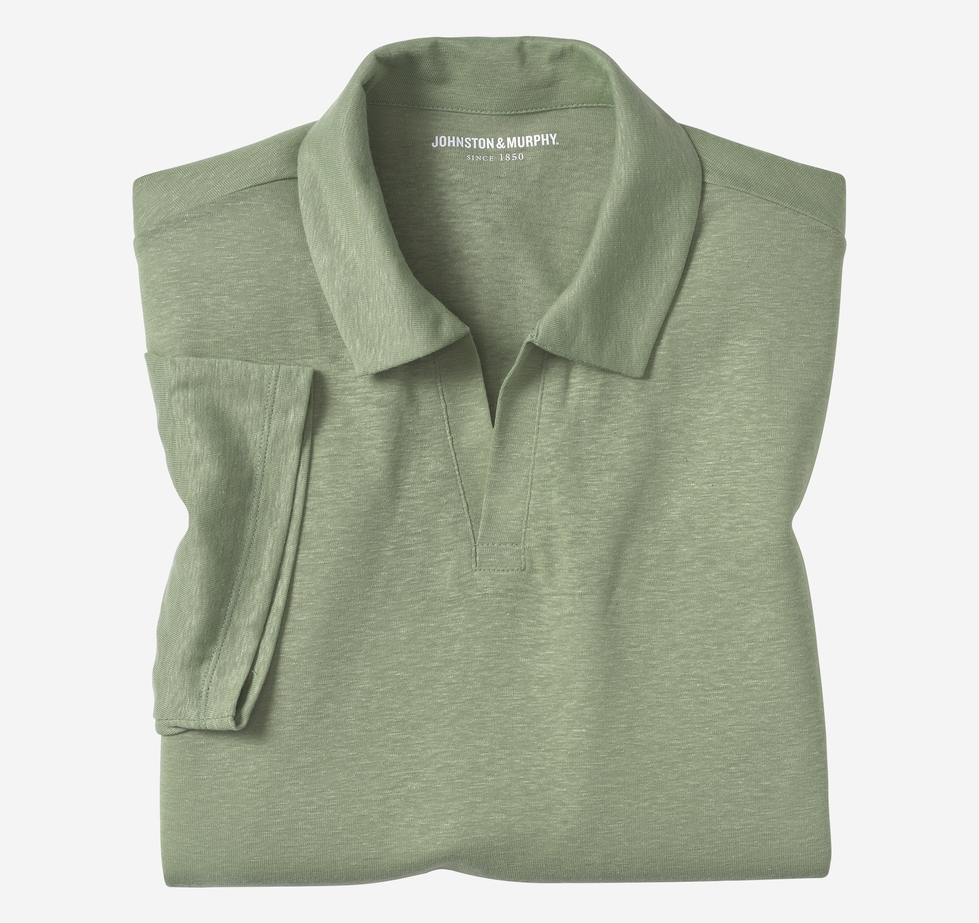 Green polo v neck t shirt shop