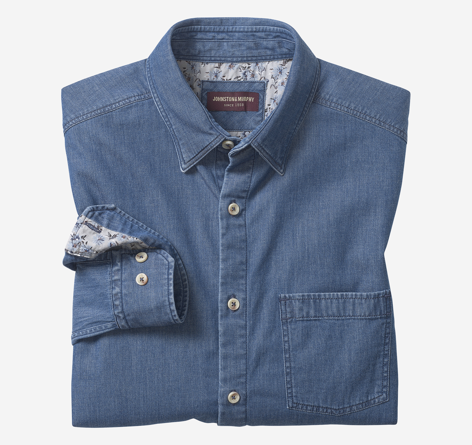 Washed Denim Shirt