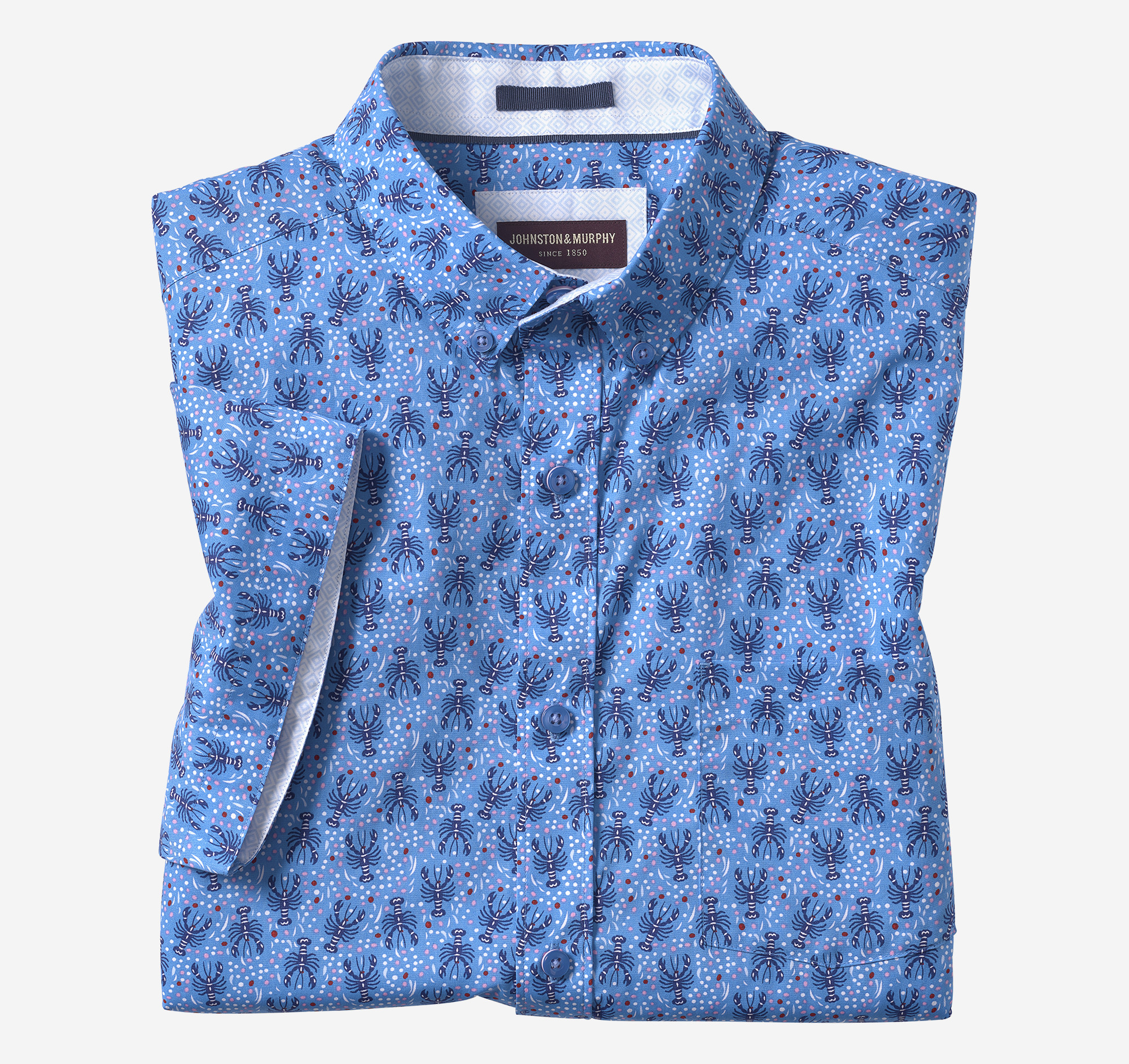 Johnston and murphy short sleeve shirts on sale