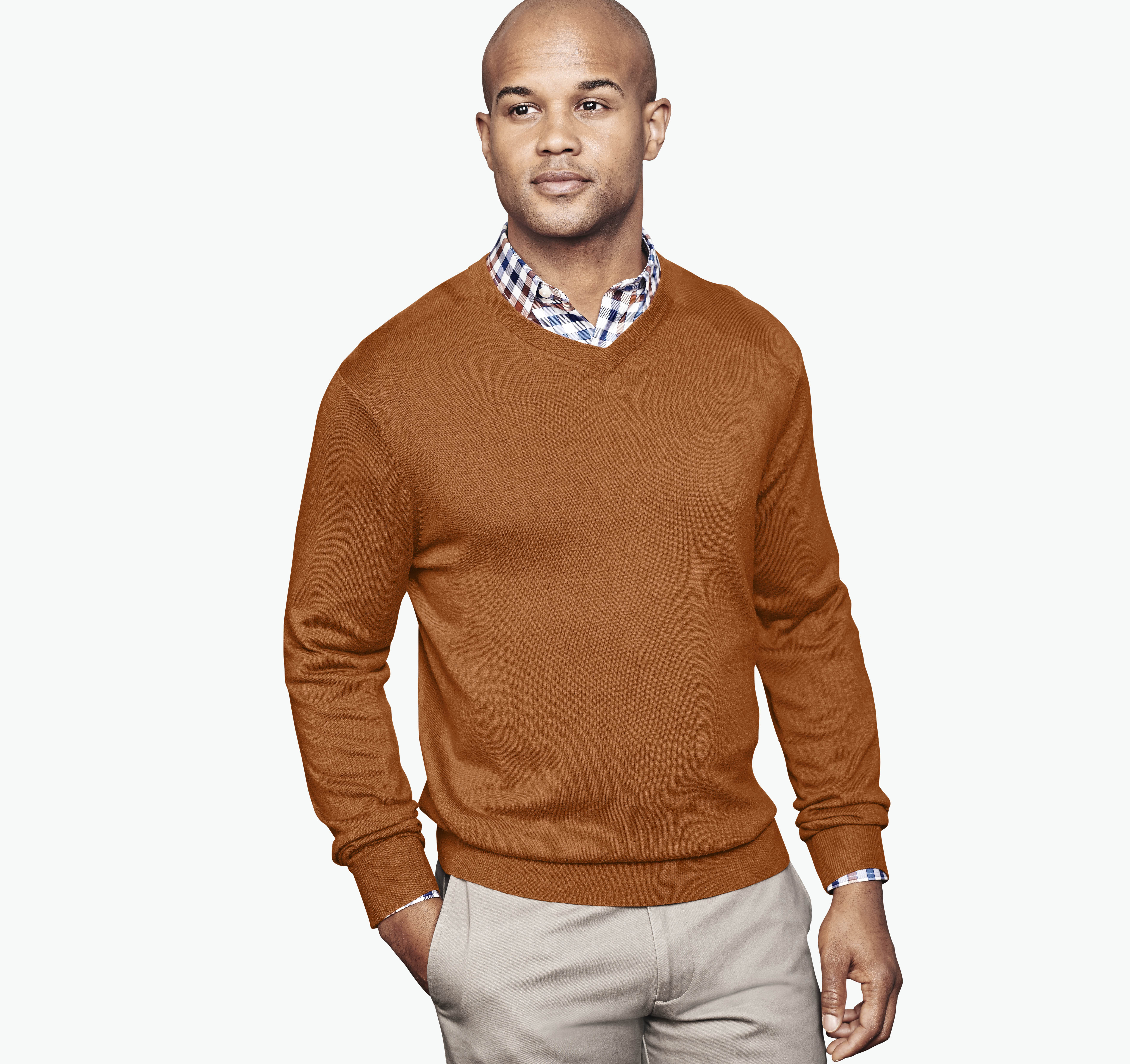 VNeck Sweater Johnston & Murphy