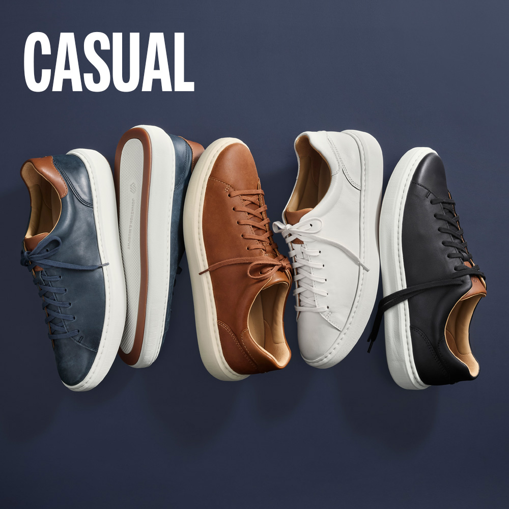 Johnston & murphy men's casual shoes top